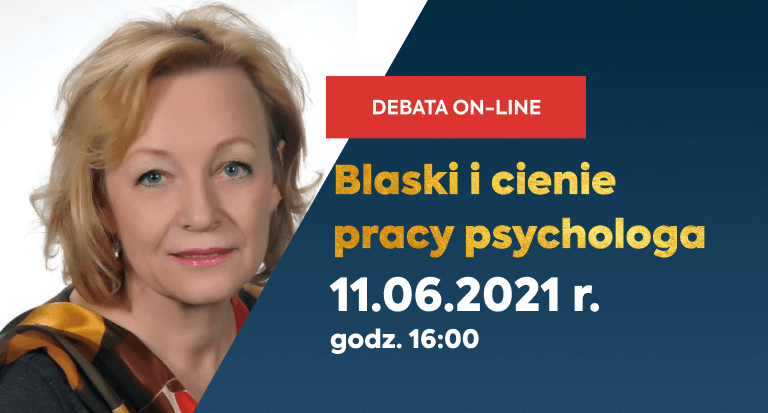 Debata online HUMANUM TALKS z Teresą Panas pt. „Blaski i cienie pracy psychologa” 11.06.2021