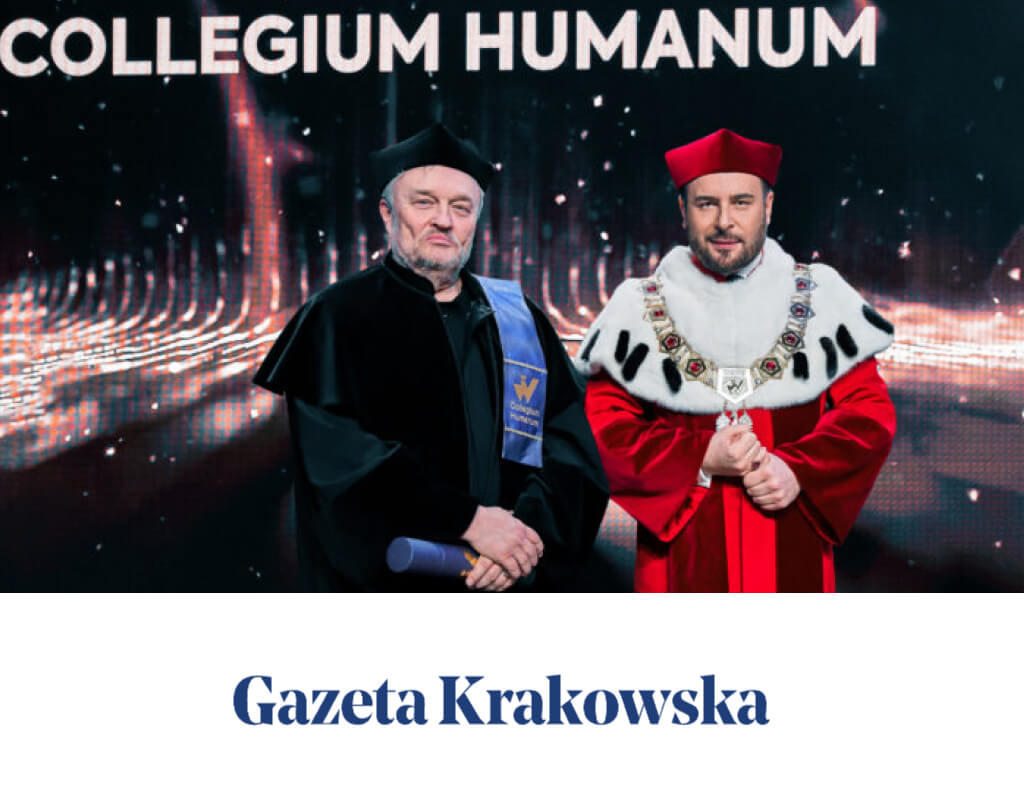 Krzysztof Cugowski z tytułem Profesora Honorowego Collegium Humanum