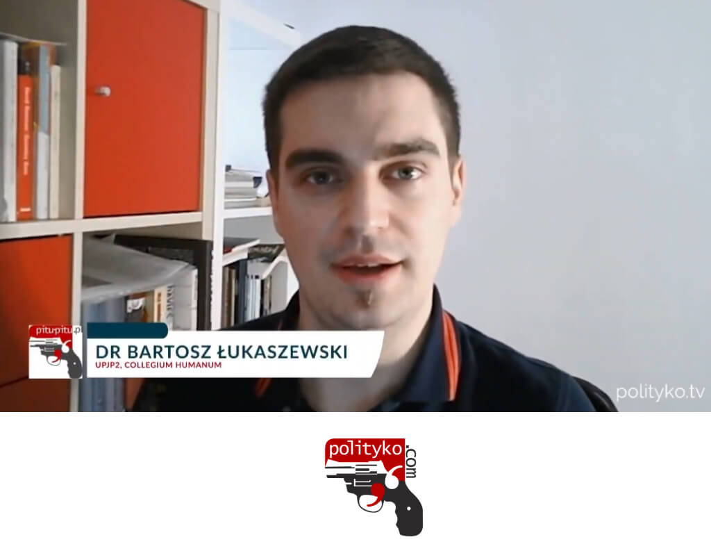 dr Bartosz Łukaszewski, Polityko TV, wywiad na temat wyborów prezydenckich we Włoszech i bieżącej sytuacji społeczno-politycznej