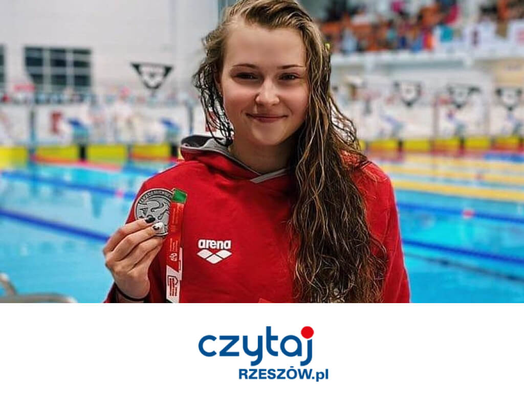 Rzeszowianka Dominika Kulaga wicemistrzynią Polski w pływaniu na AMP