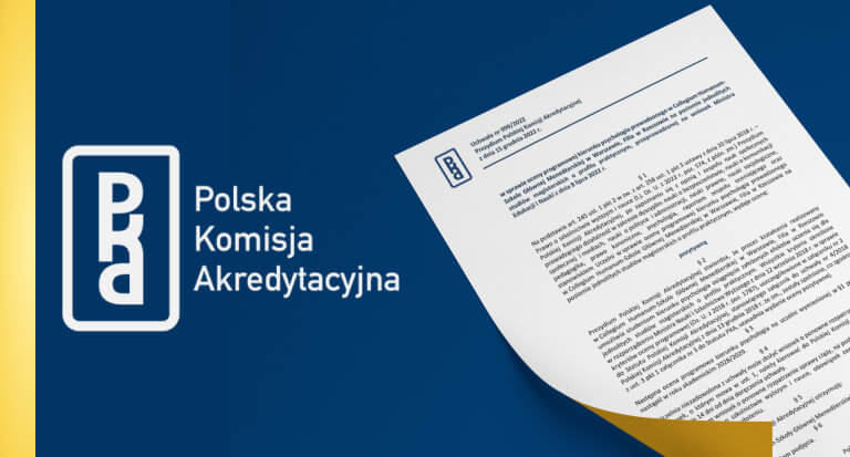 Akredytacja Polskiej Komisji Akredytacyjnej (PKA) dla Psychologii w Rzeszowie