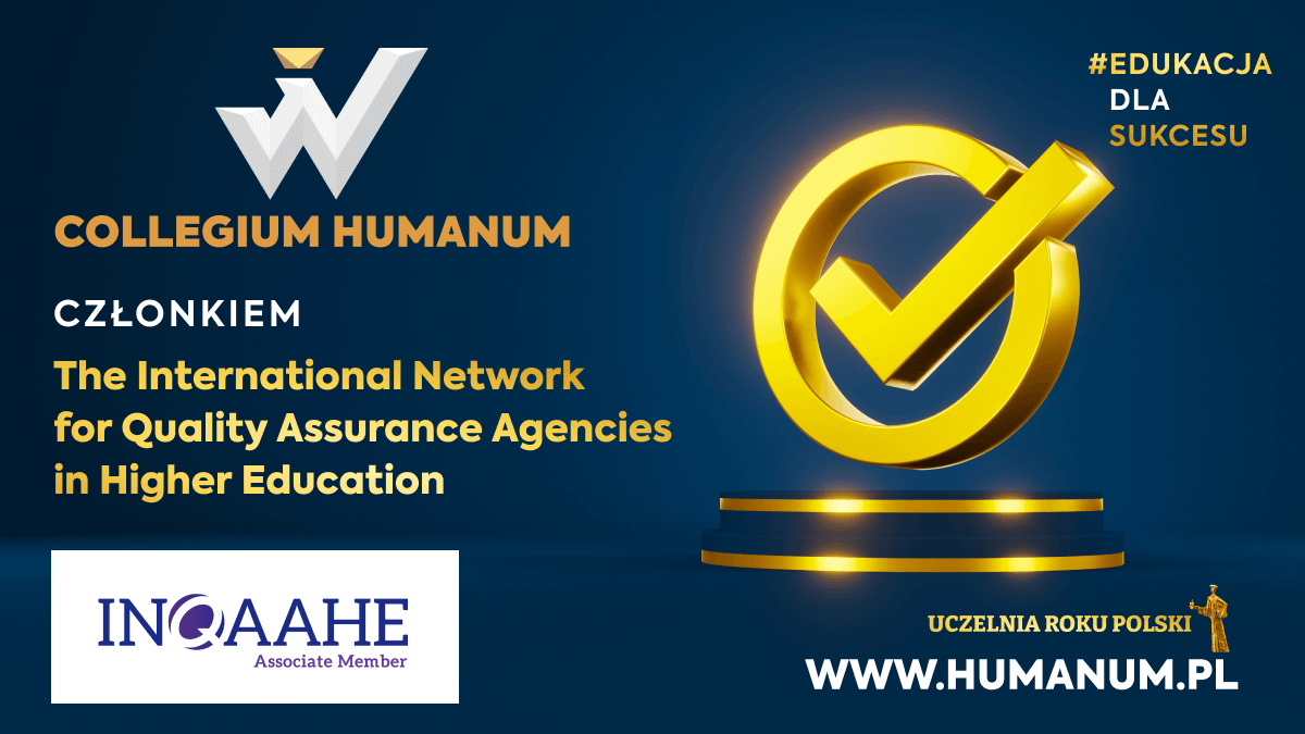 Prestiżowe członkostwo Collegium Humanum w INQAAHE