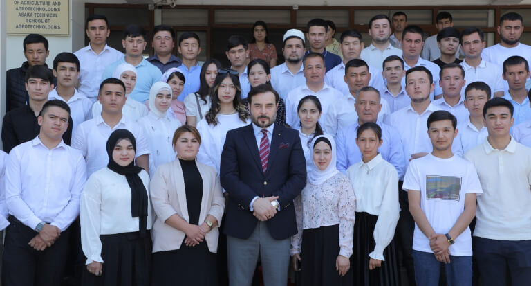 Wizyta JM Rektora w filii Collegium Humanum w Uzbekistanie